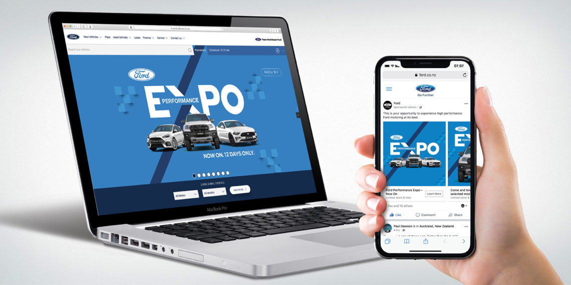 Ford NZ Performance Expo - Website Banner & Facebook Carousel