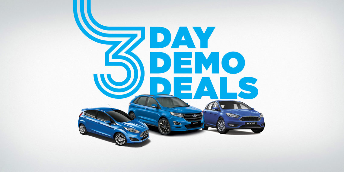 Ford 3 Day Demo Deals Title