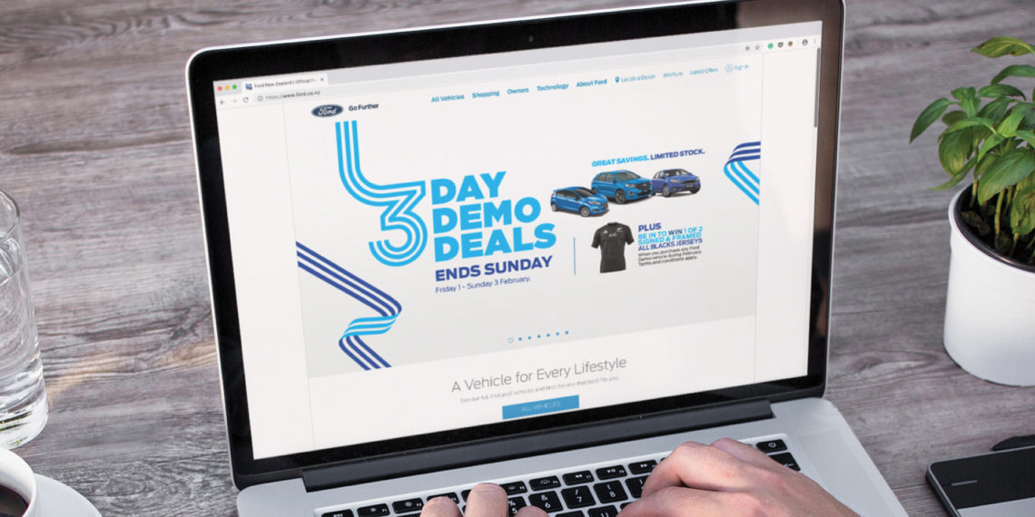 Ford 3 Day Demo Deals Website